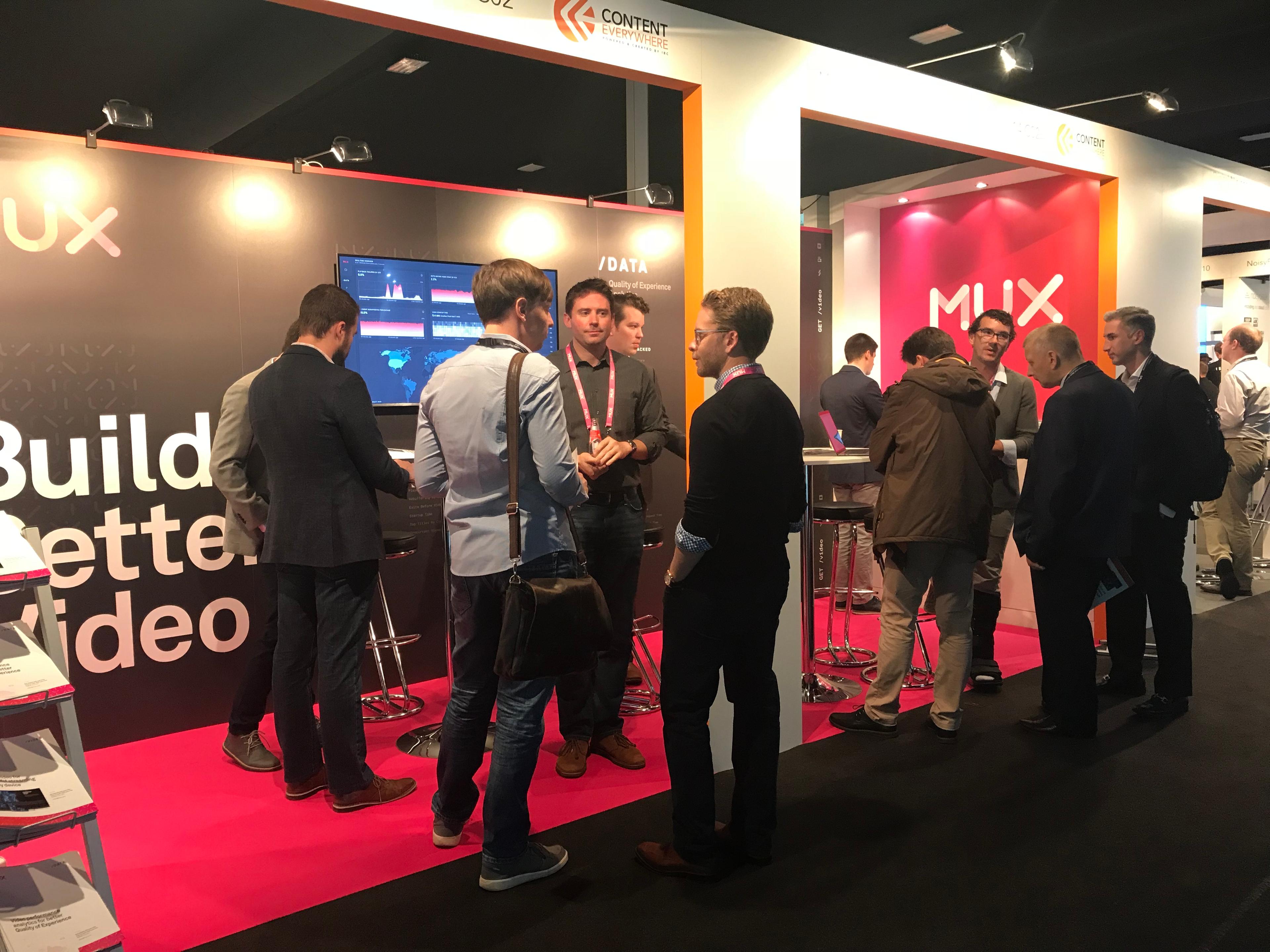 Mux at IBC Amsterdam 2019