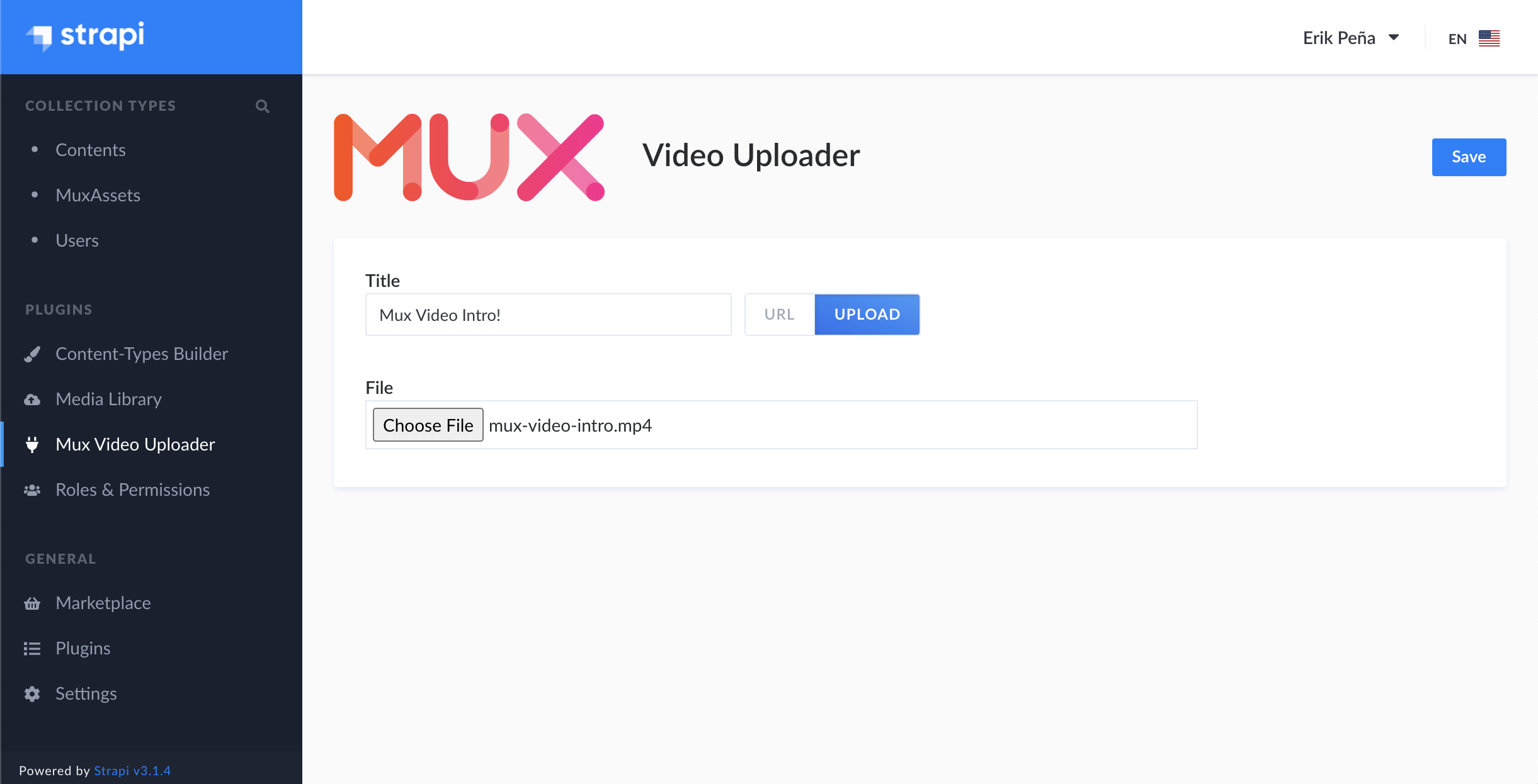 Mux Video Uploader - Direct Upload