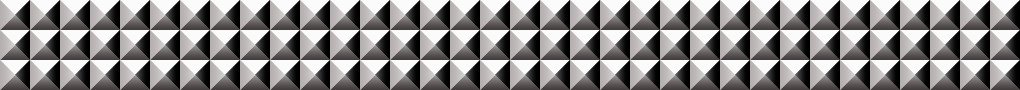 A pattern mimicking a studded belt