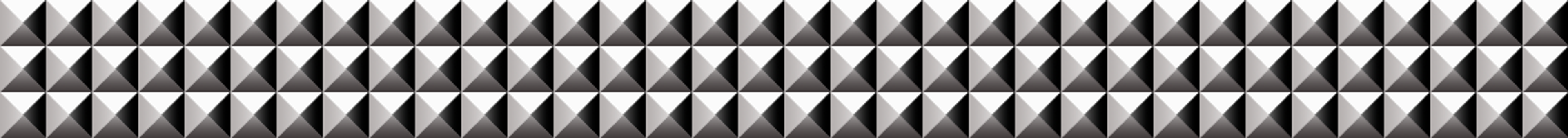 A pattern mimicking a studded belt