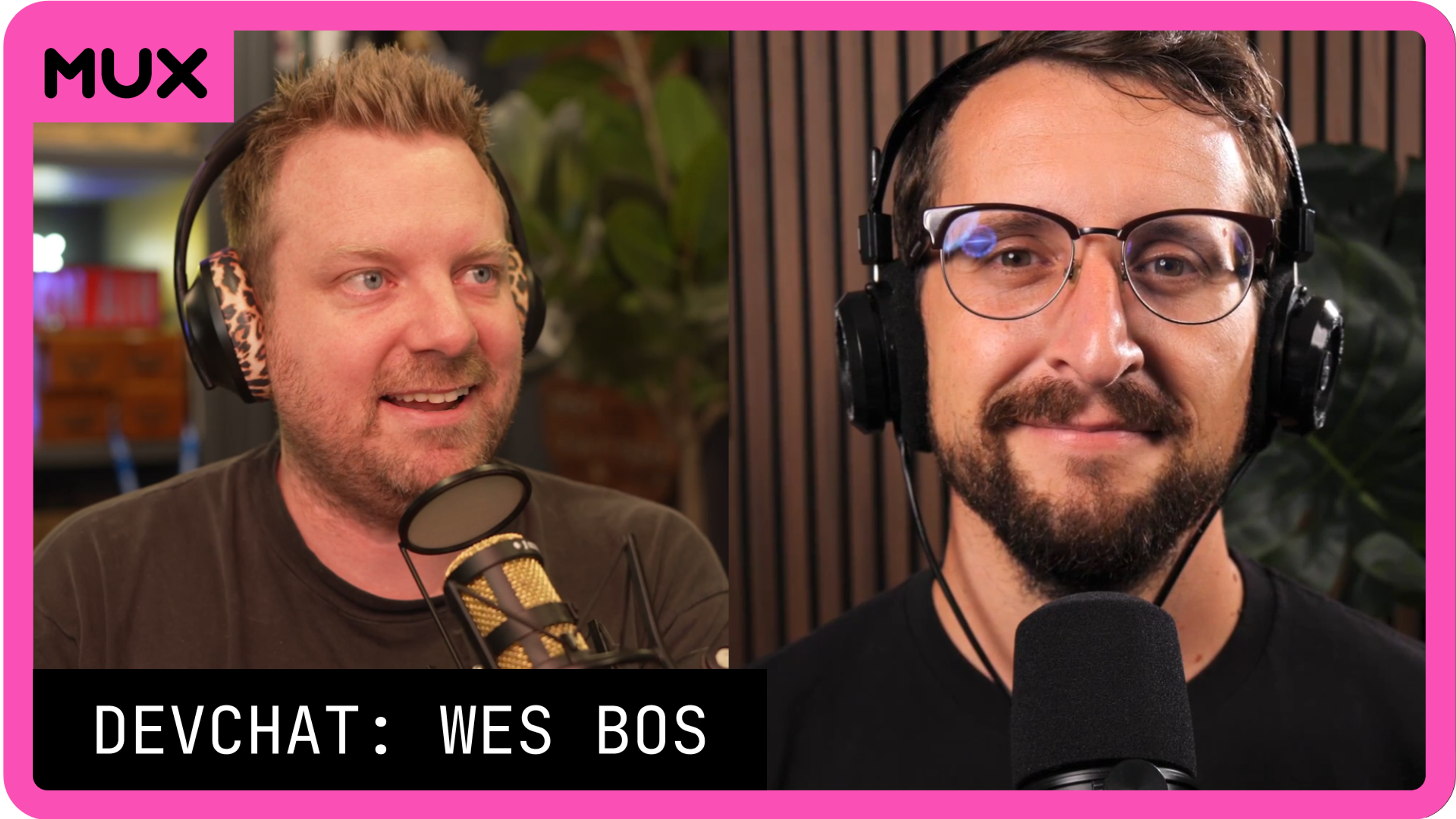 A split screen of Wes Bos and Dave Kid