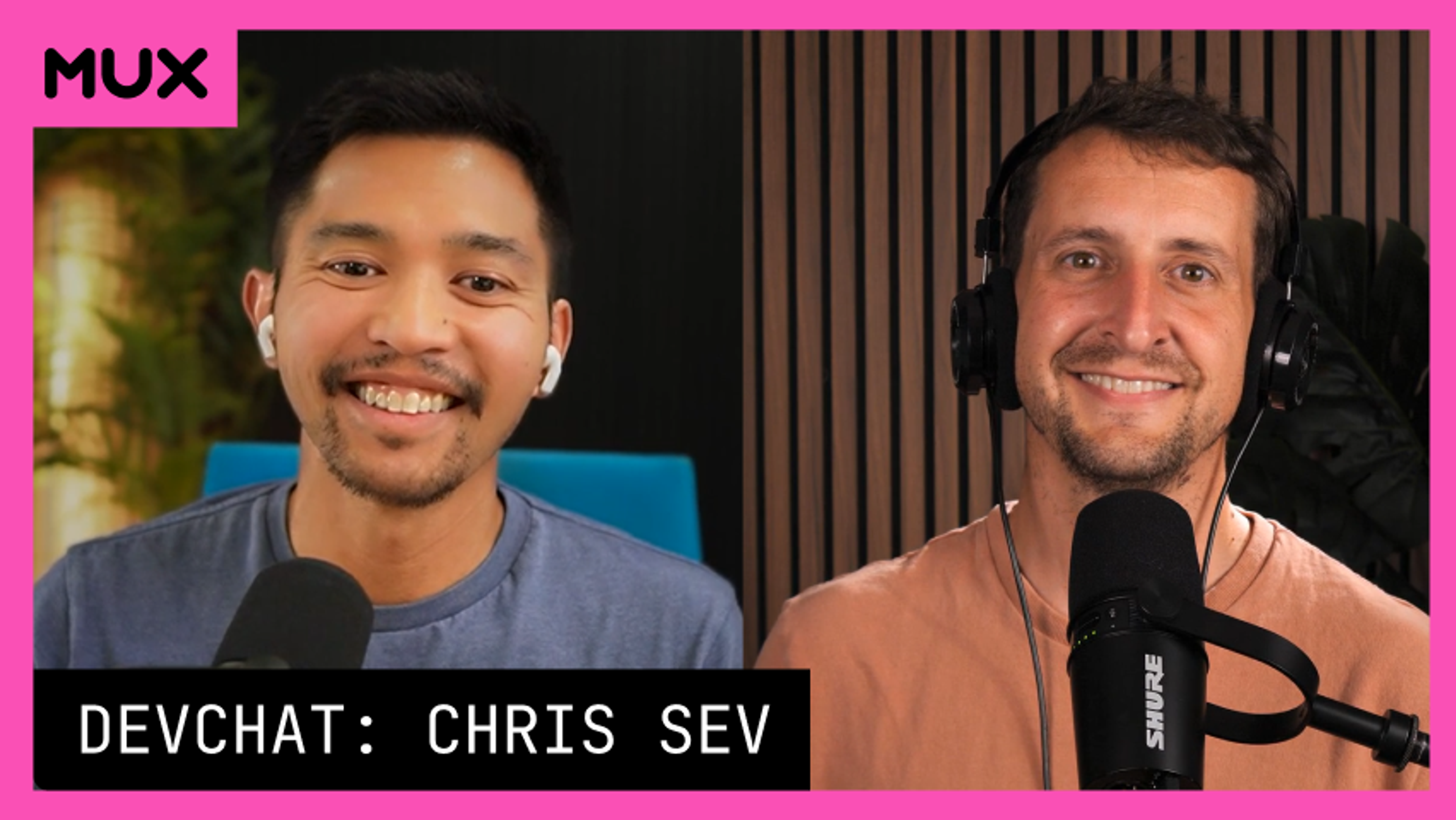 Chris and Dave smiling in a YouTube thumbnail