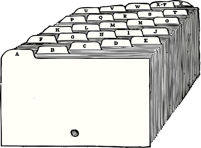 An image of files