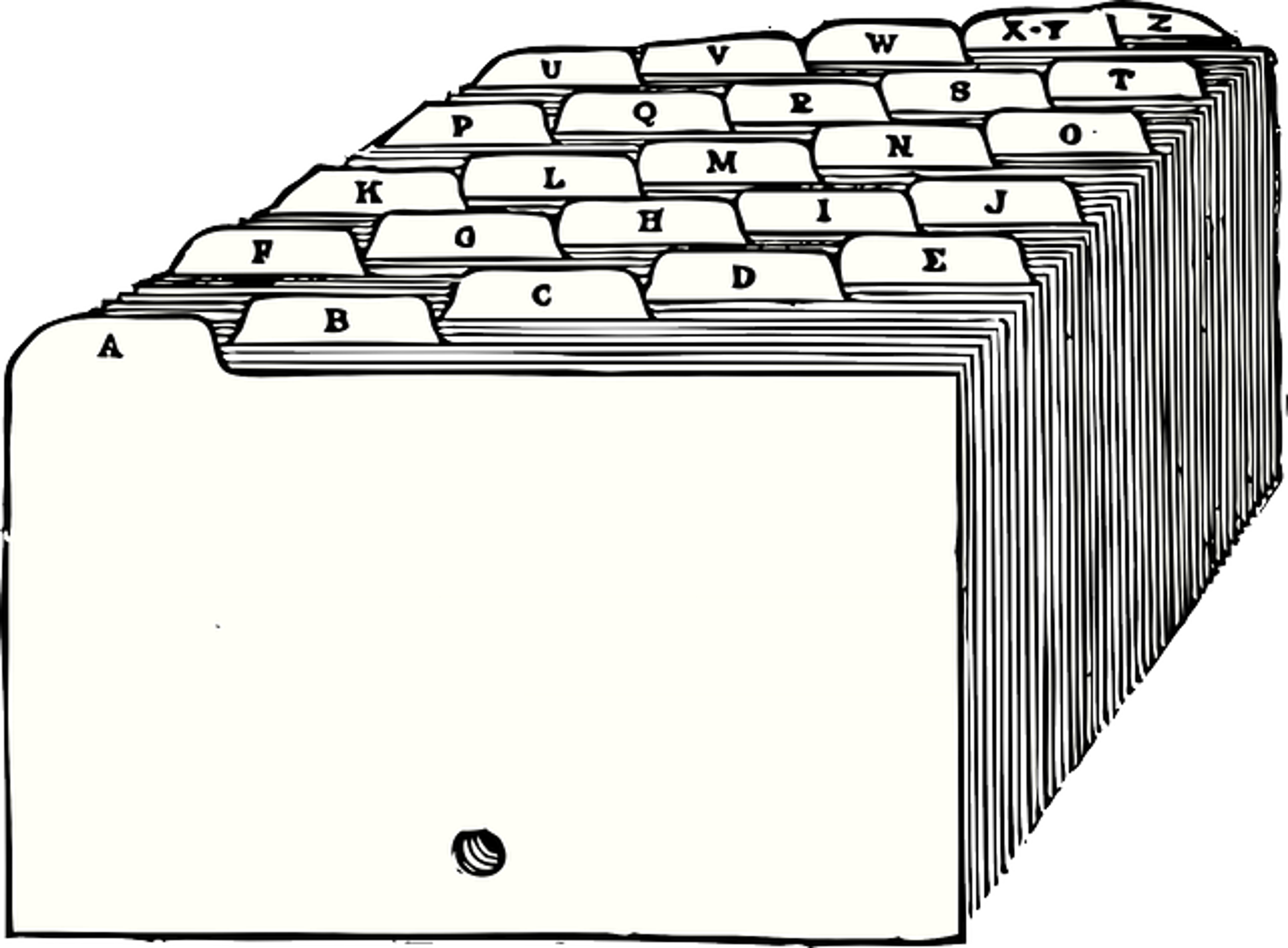 An image of files