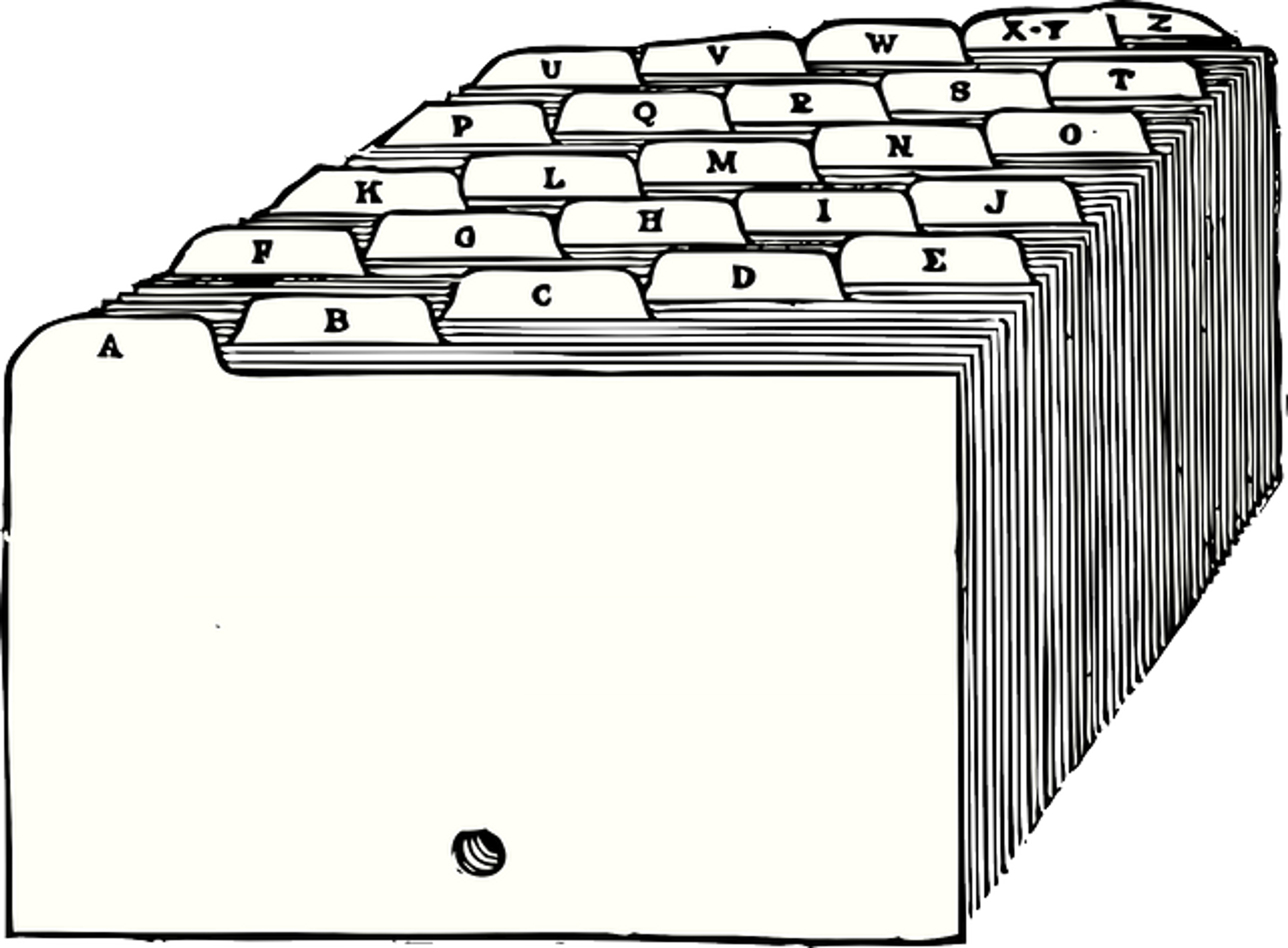 An image of files