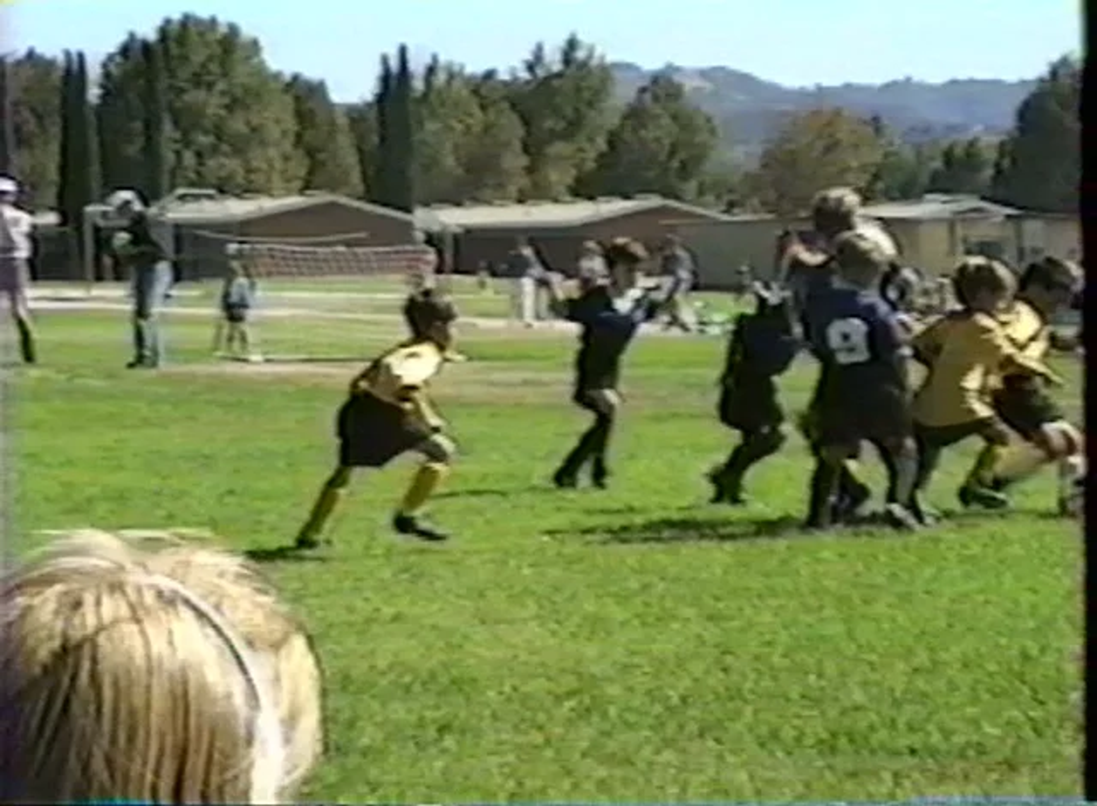 kids playing youth soccer