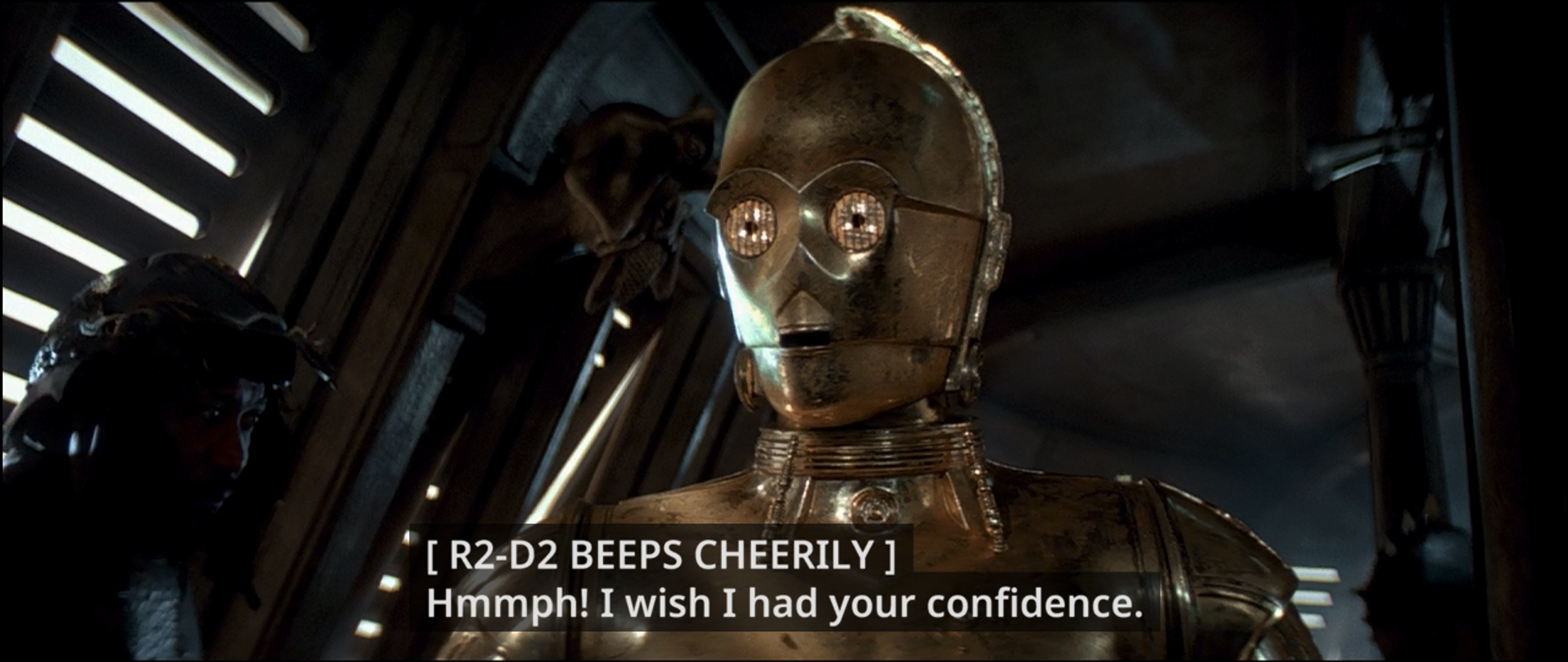 Closed captions r2d2