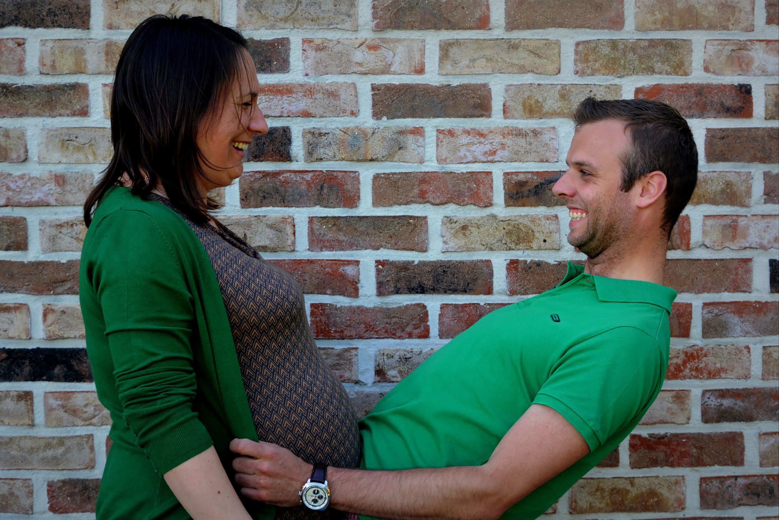 Excited parents to be