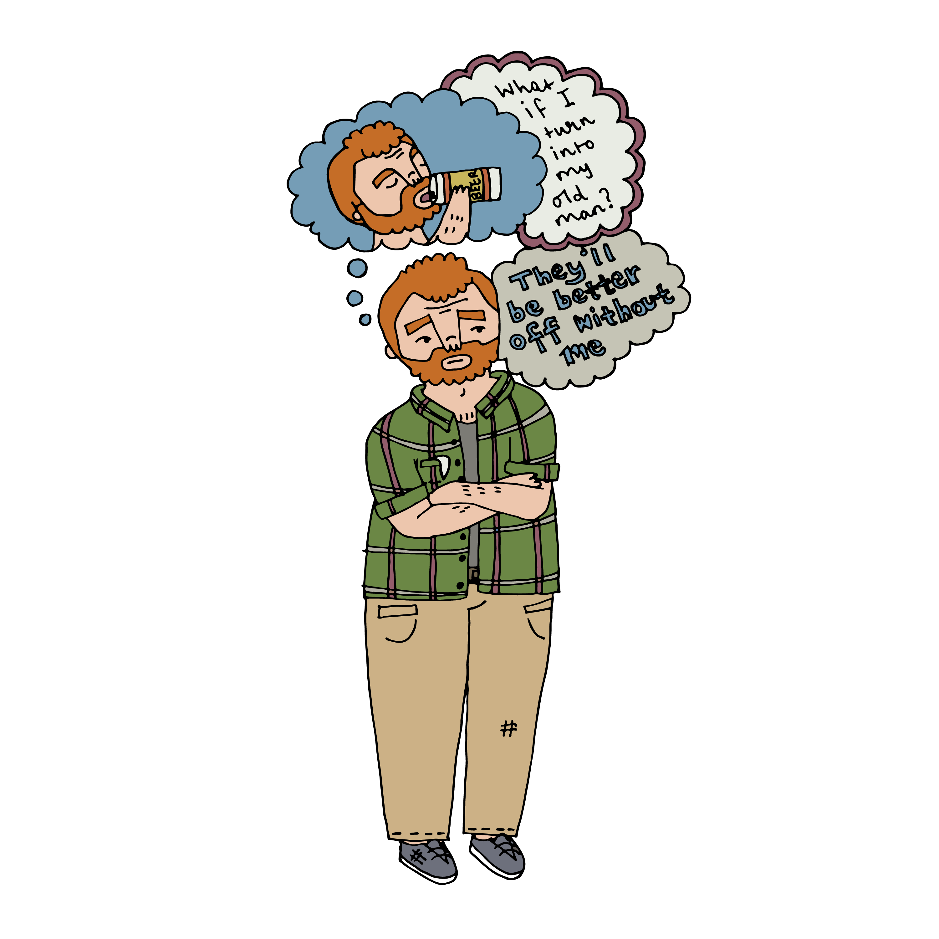 Dad worried