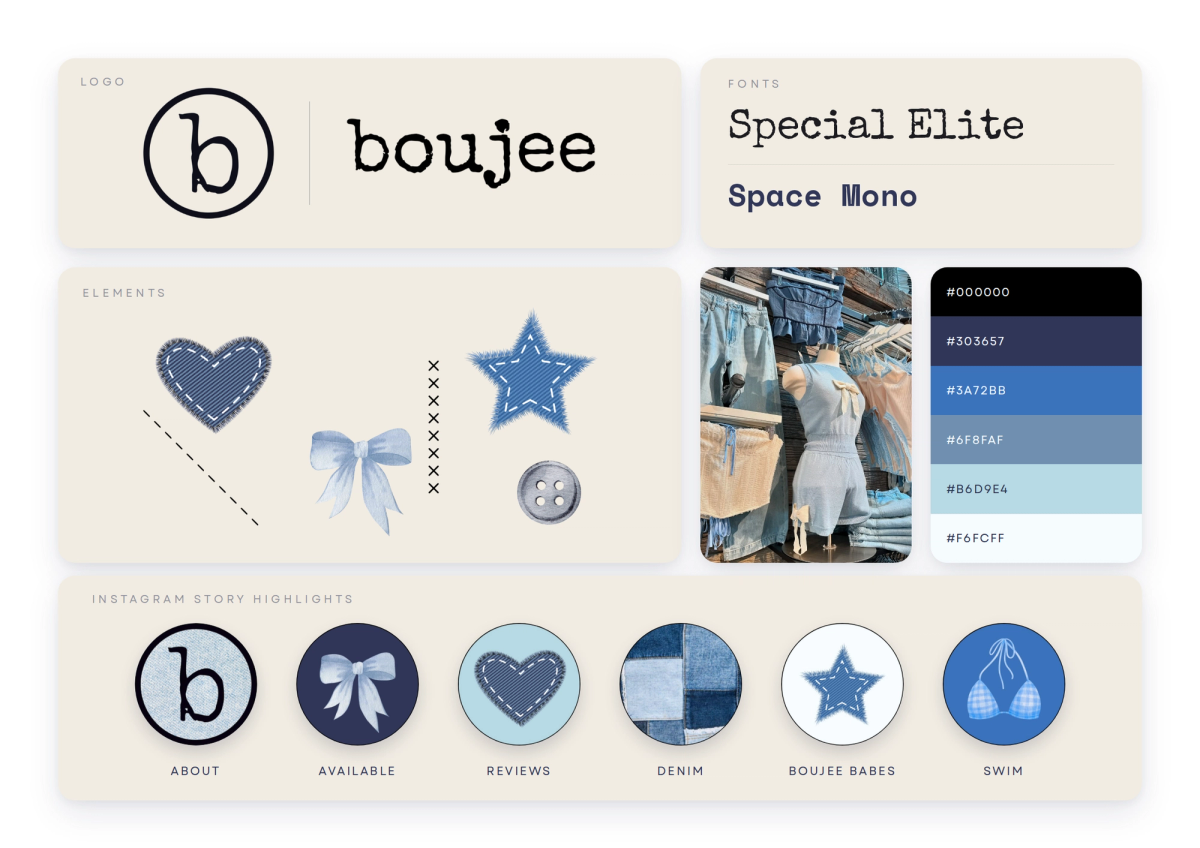 Boujee — Boujee Brand Board