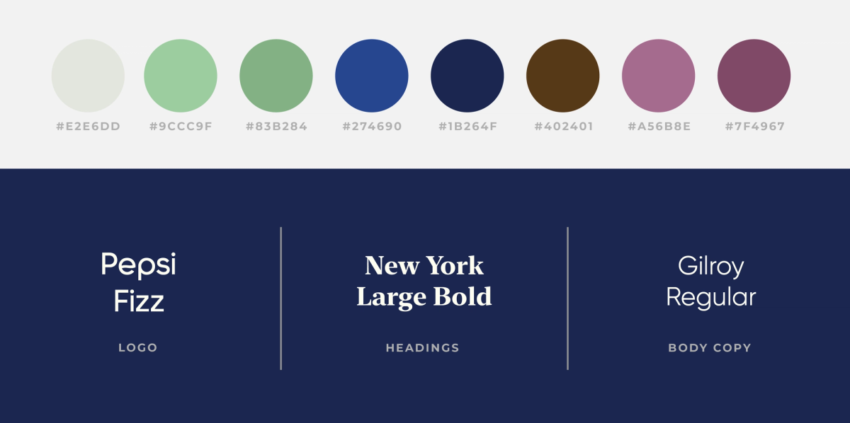 Color Palette & Typography