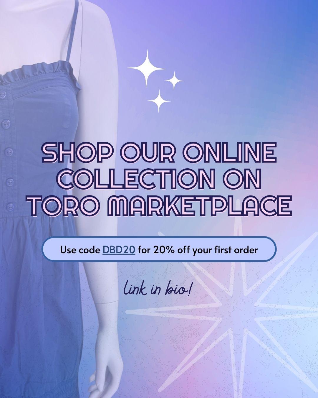 DBD — “Shop Our Online Collection” closing slide
