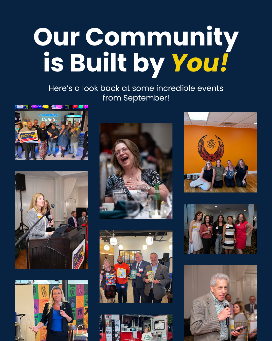 MCCC — “Our Community is Built by You!” carousel title slide