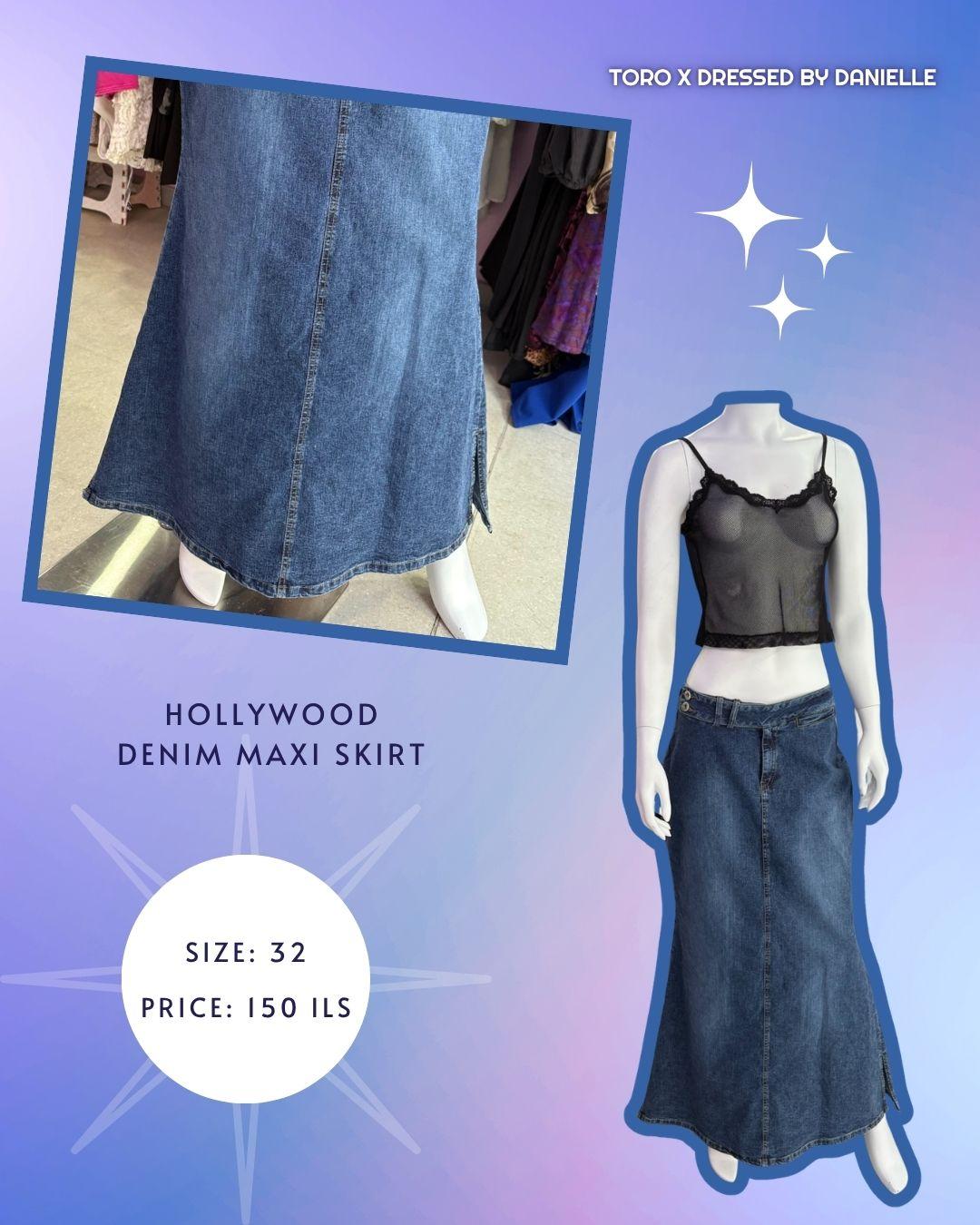 DBD — black top styled with denim