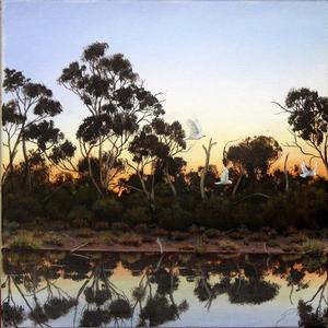 Study For a Thomson River Sunset