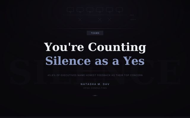 You’re Counting Silence as a Yes