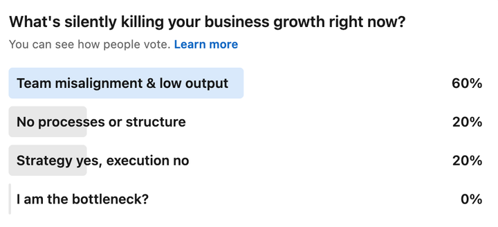 What is killing your business growth