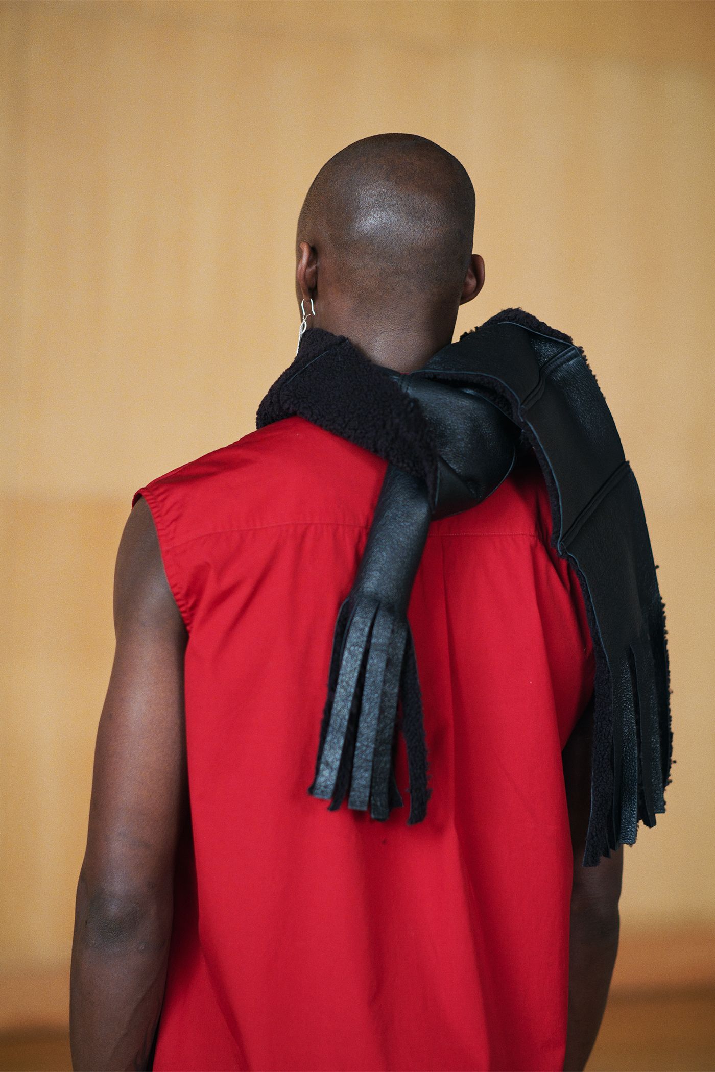 OUR LEGACY レザーベスト 即決】OUR LEGACY RVERSIBLE LEATHER VEST