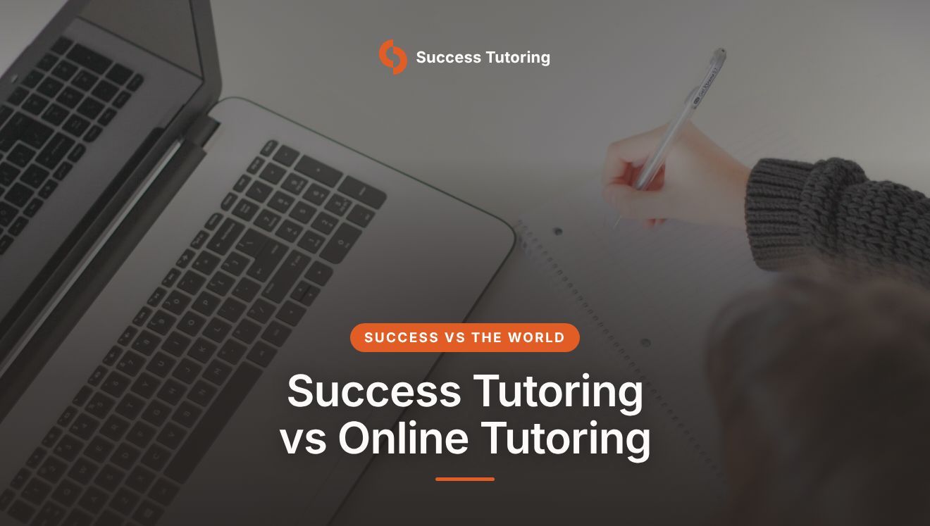 Success Tutoring vs Online Tutoring: Which Tutoring Franchise Model Wins? | A laptop and notebook on a desk