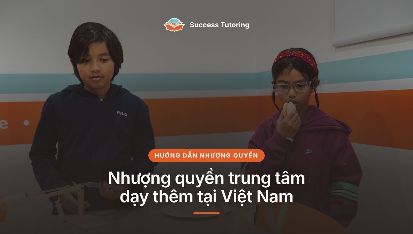 Nhượng quyền trung tâm dạy thêm tại Việt Nam: Cẩm nang 2026 | Success Tutoring Epping (VIC) Grand Opening