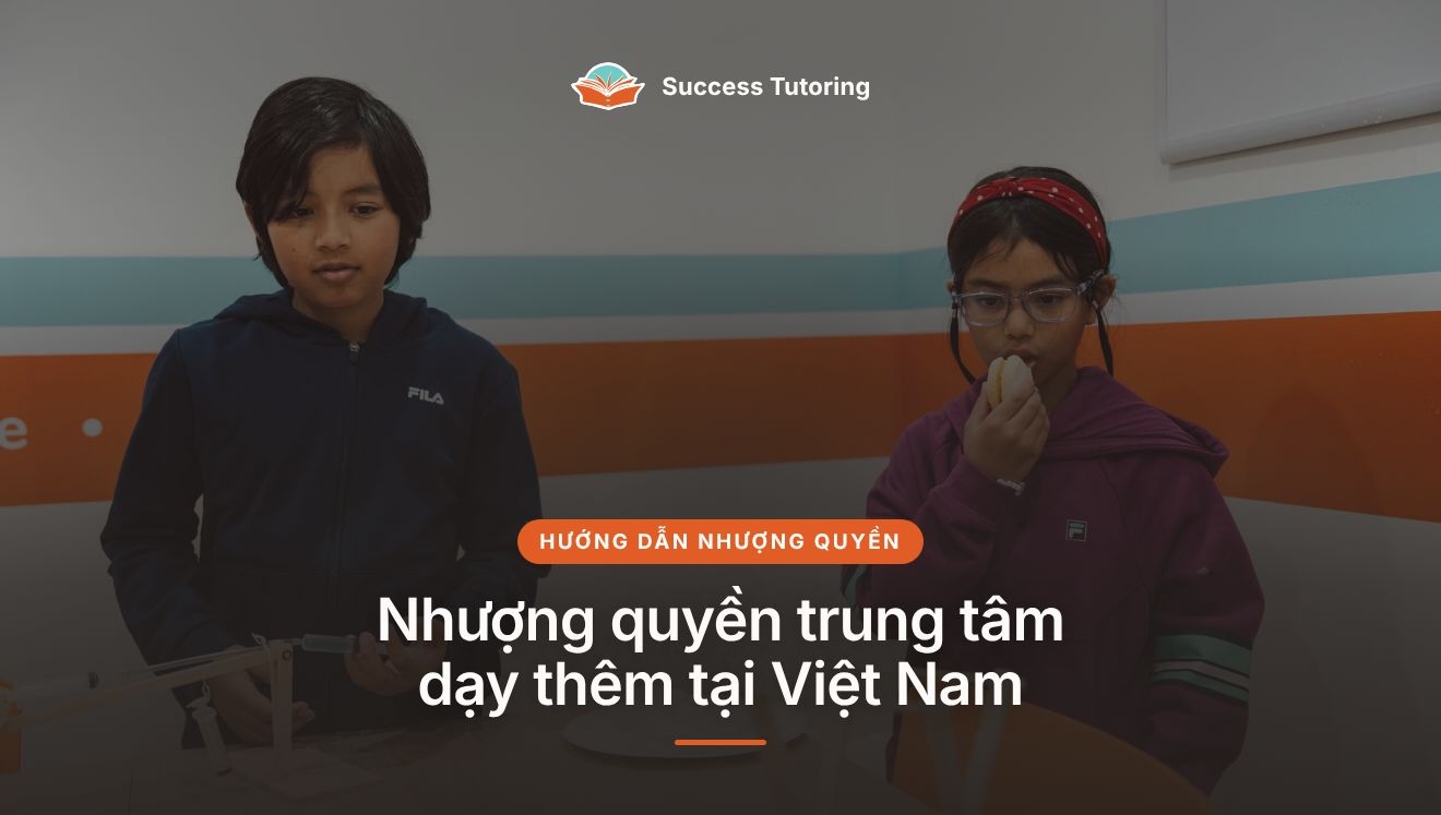 Nhượng quyền trung tâm dạy thêm tại Việt Nam: Cẩm nang 2026 | Success Tutoring Epping (VIC) Grand Opening