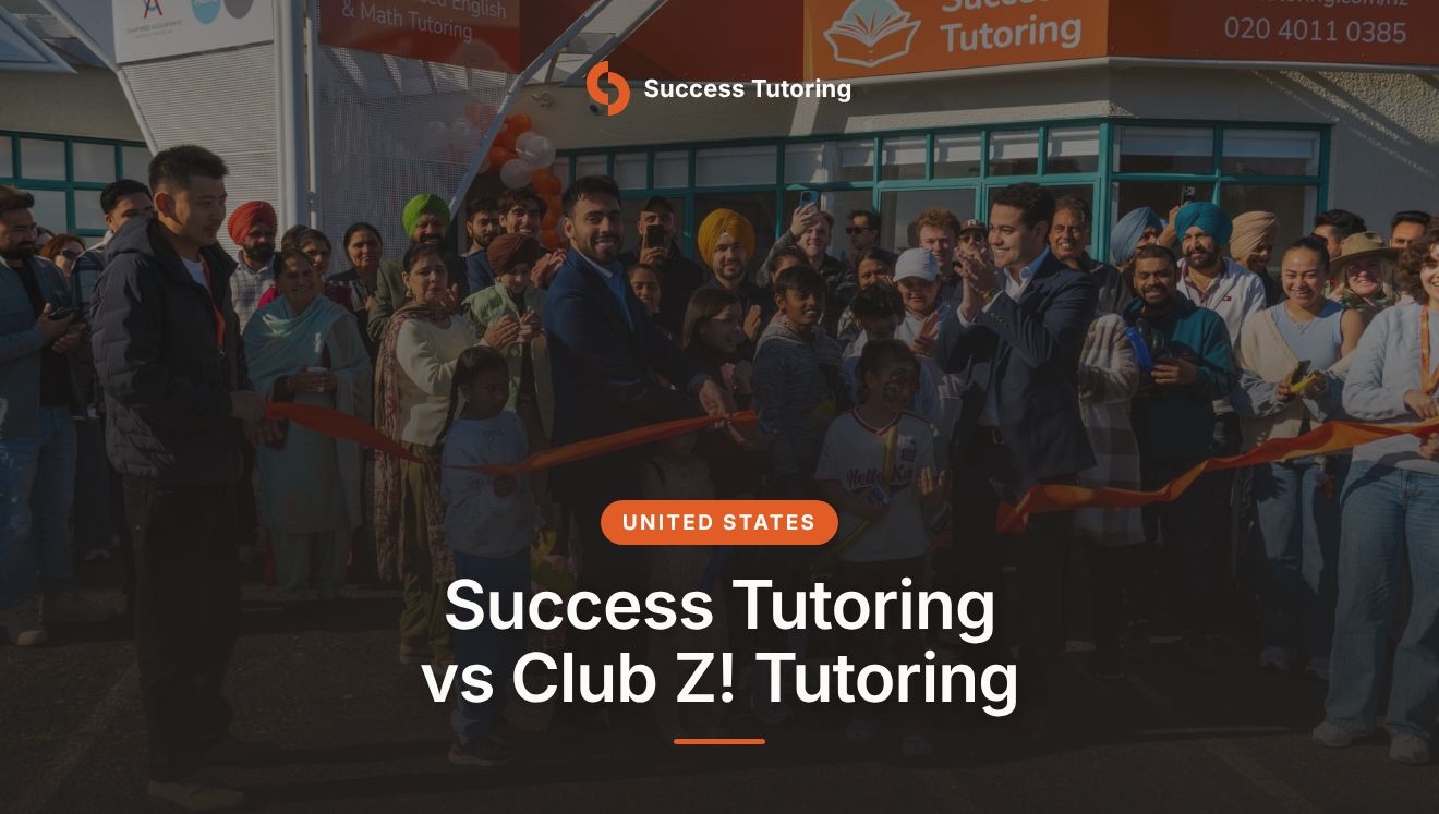Success Tutoring vs Club Z! Tutoring: Center-Based or In-Home Tutoring Franchise? | Success Tutoring New Lynn Grand Opening