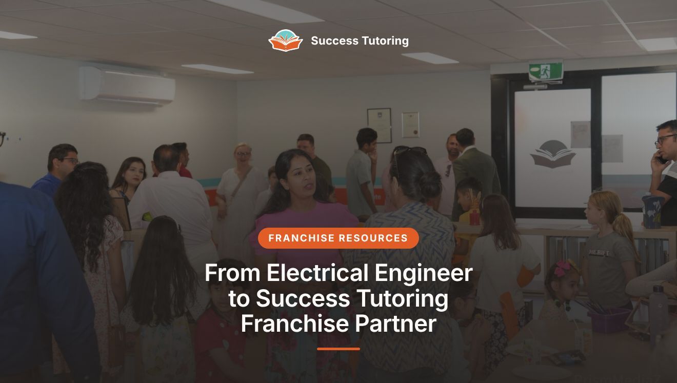 From Electrical Engineer to Success Tutoring Franchise Partner: Thomas's Story | A Success Tutoring grand opening