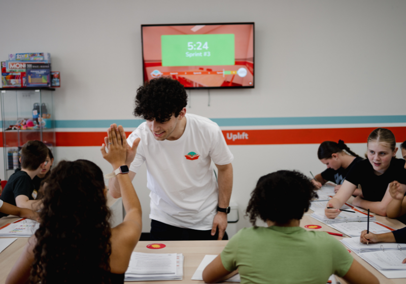 Students at Success Tutoring