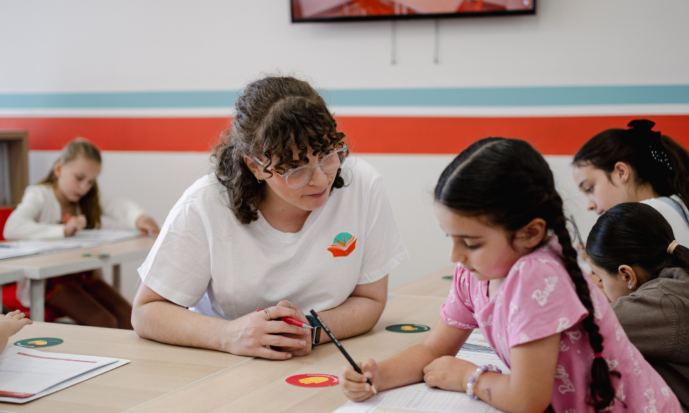 Students at Success Tutoring