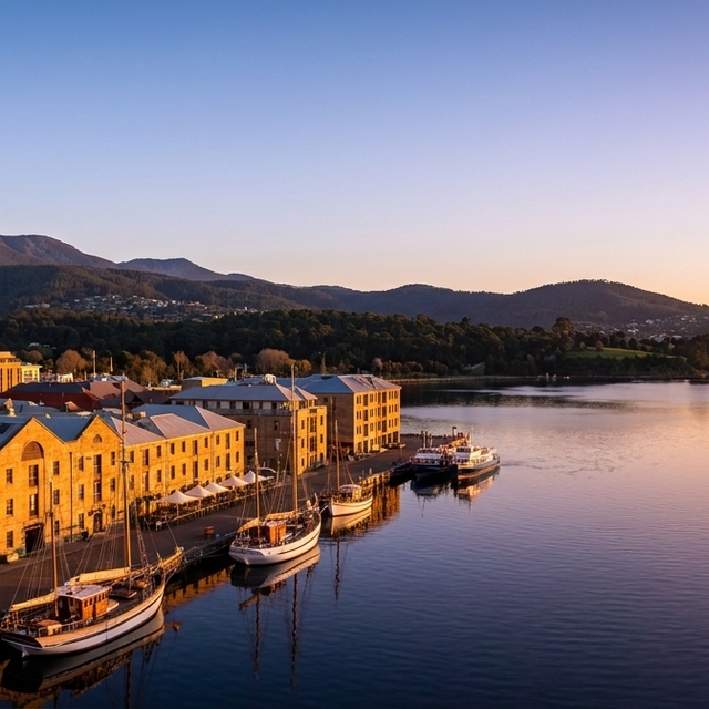 Tasmania's coastline and wilderness, Australia.