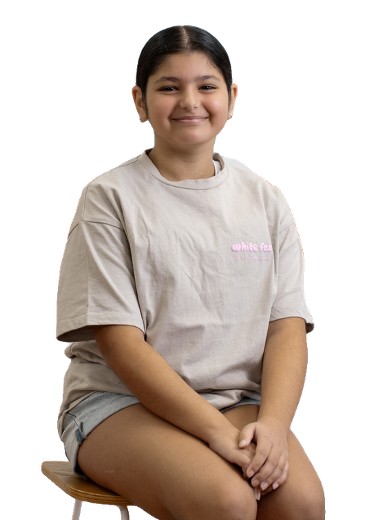 Mia, a Success Tutoring student