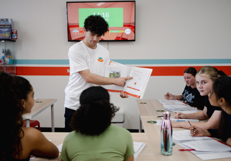 Students at Success Tutoring