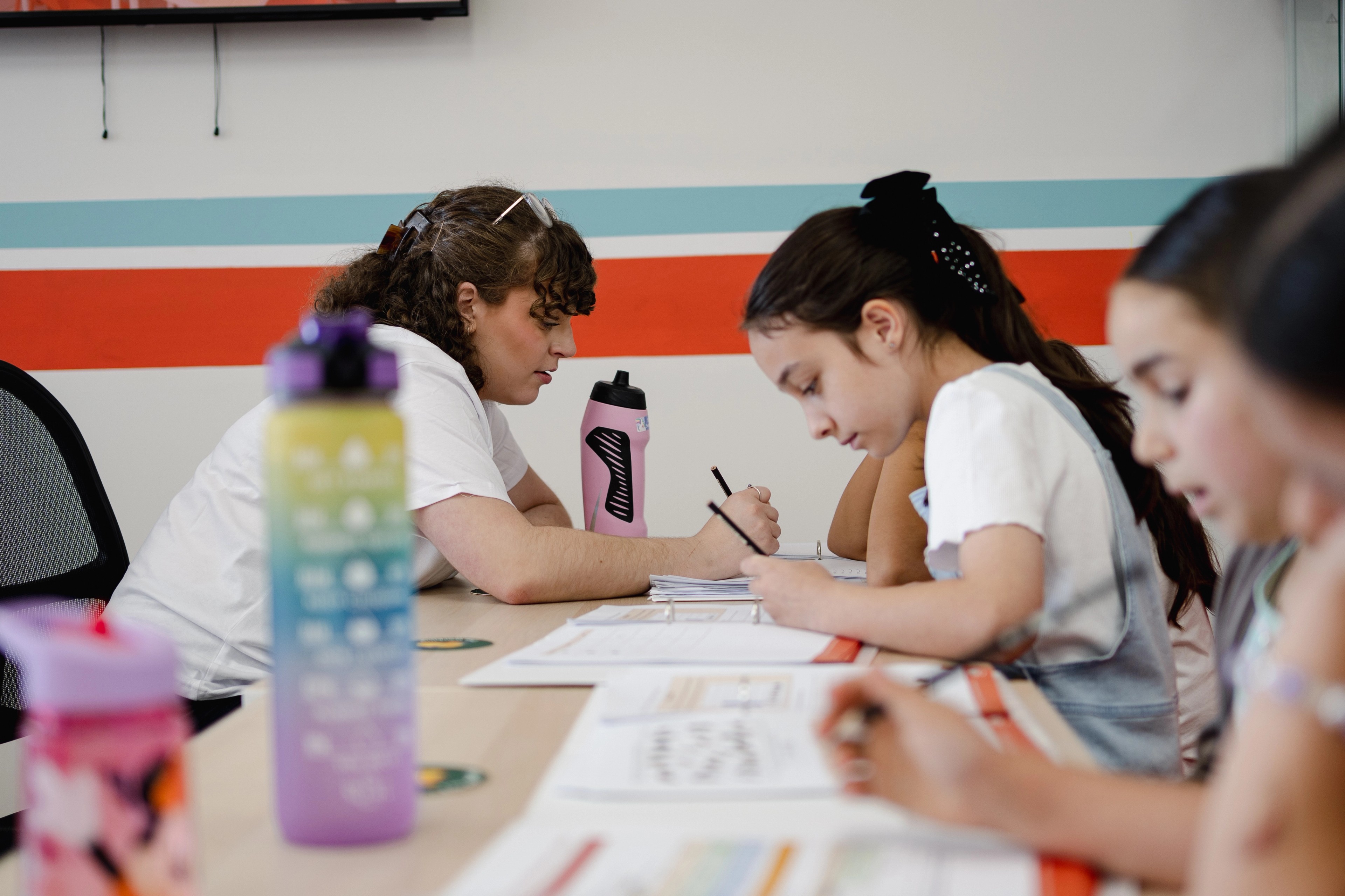 Success Tutoring Student taking a Free Assessment