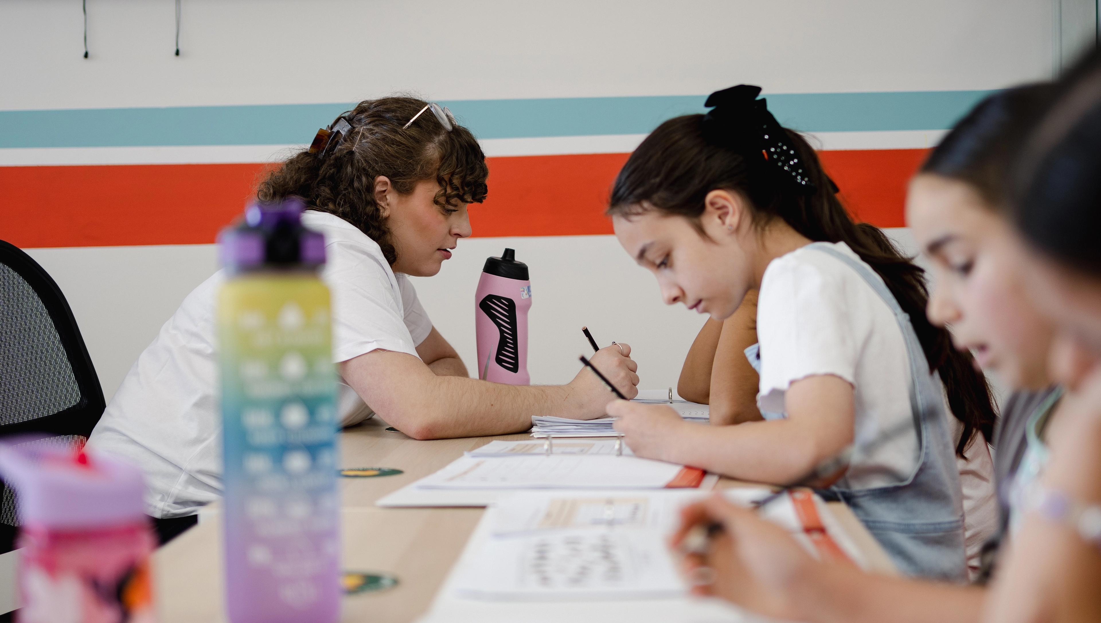 Success Tutoring Student taking a Free Assessment