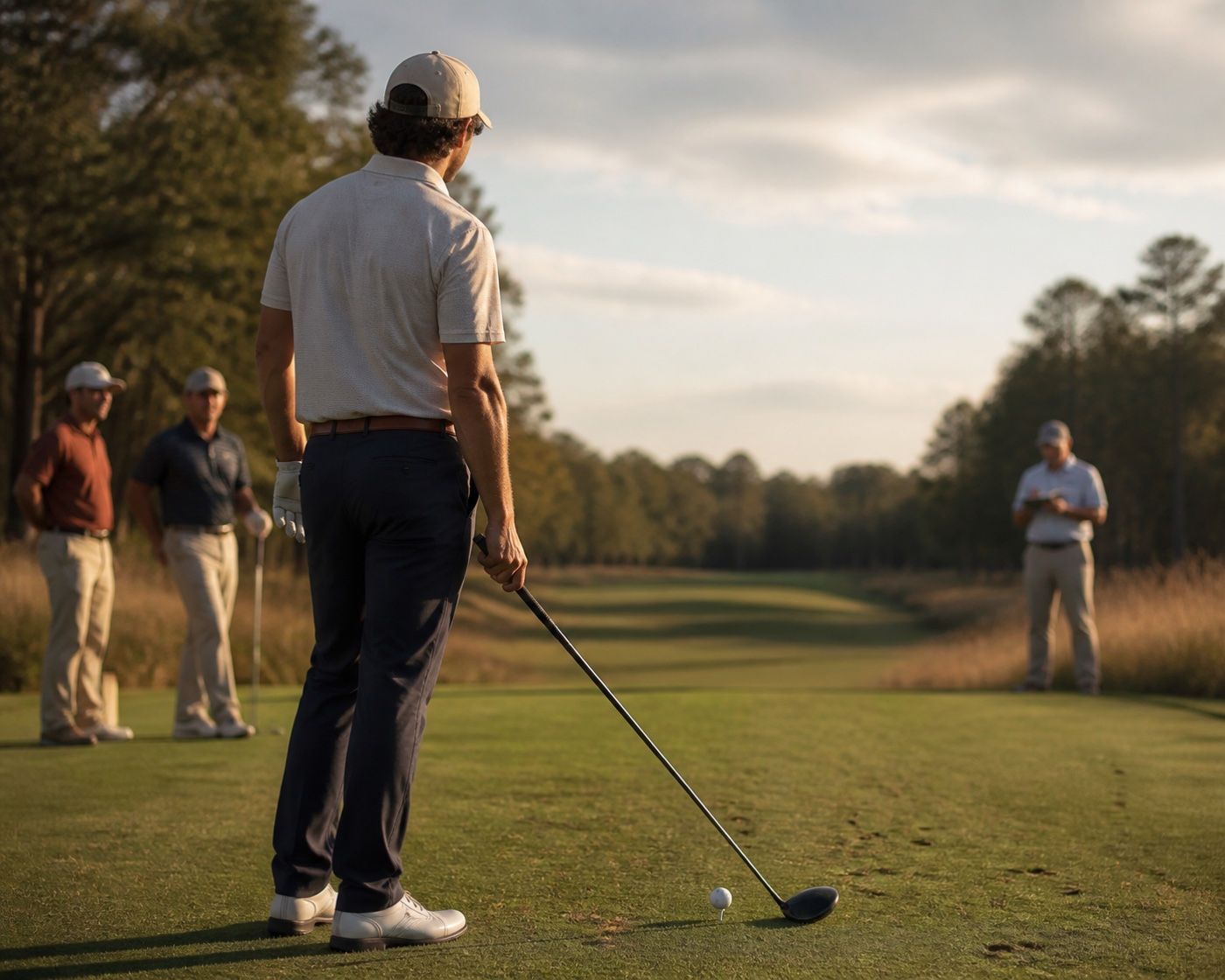Frank Presses the Bet After Two Good Holes. Loss Aversion Presses Back.