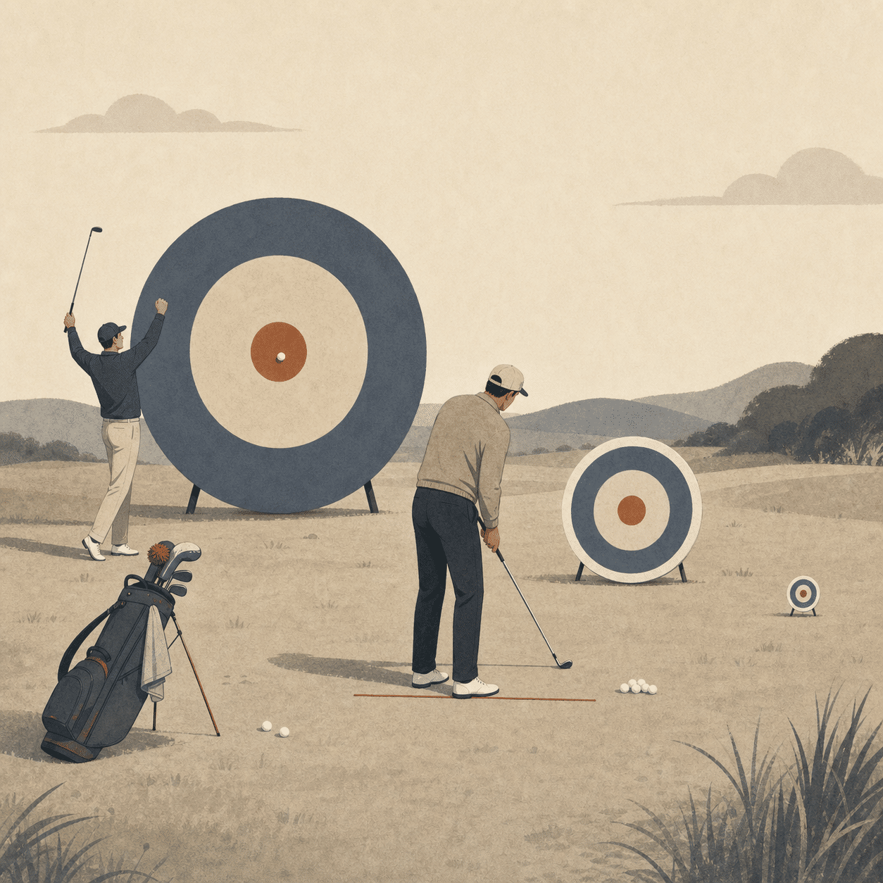 How Difficult Should Golf Practice Be?