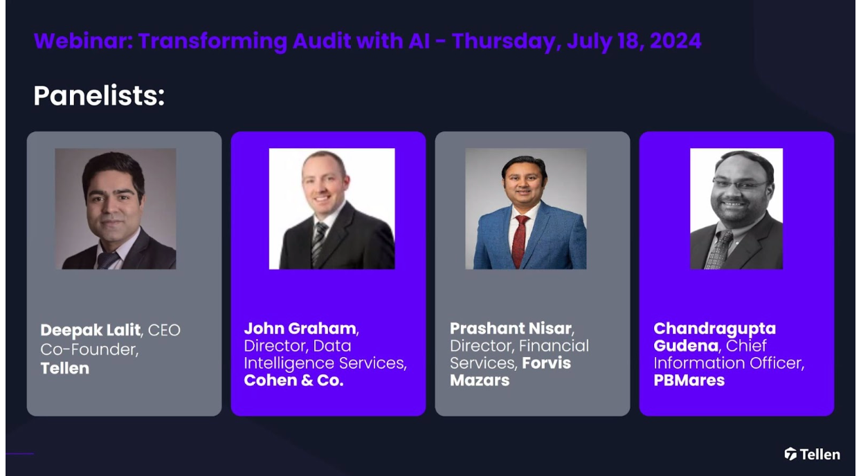 Header image for Transforming Audit with Ai