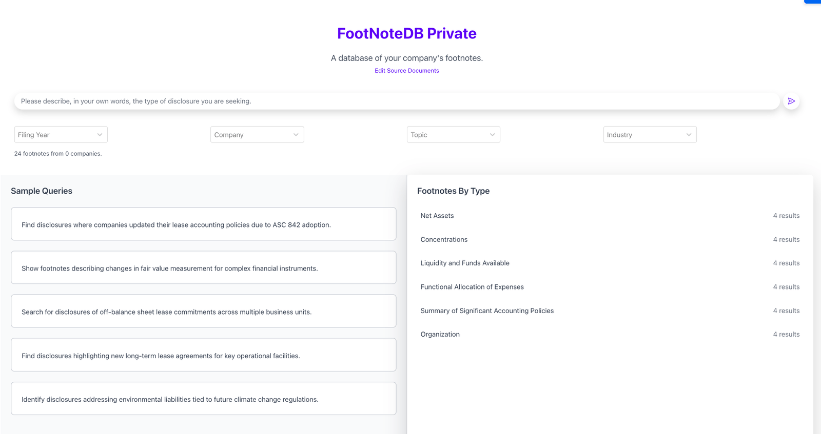 Thumbnail for Tired of Hunting for Example Disclosures? Meet Footnotedb Private