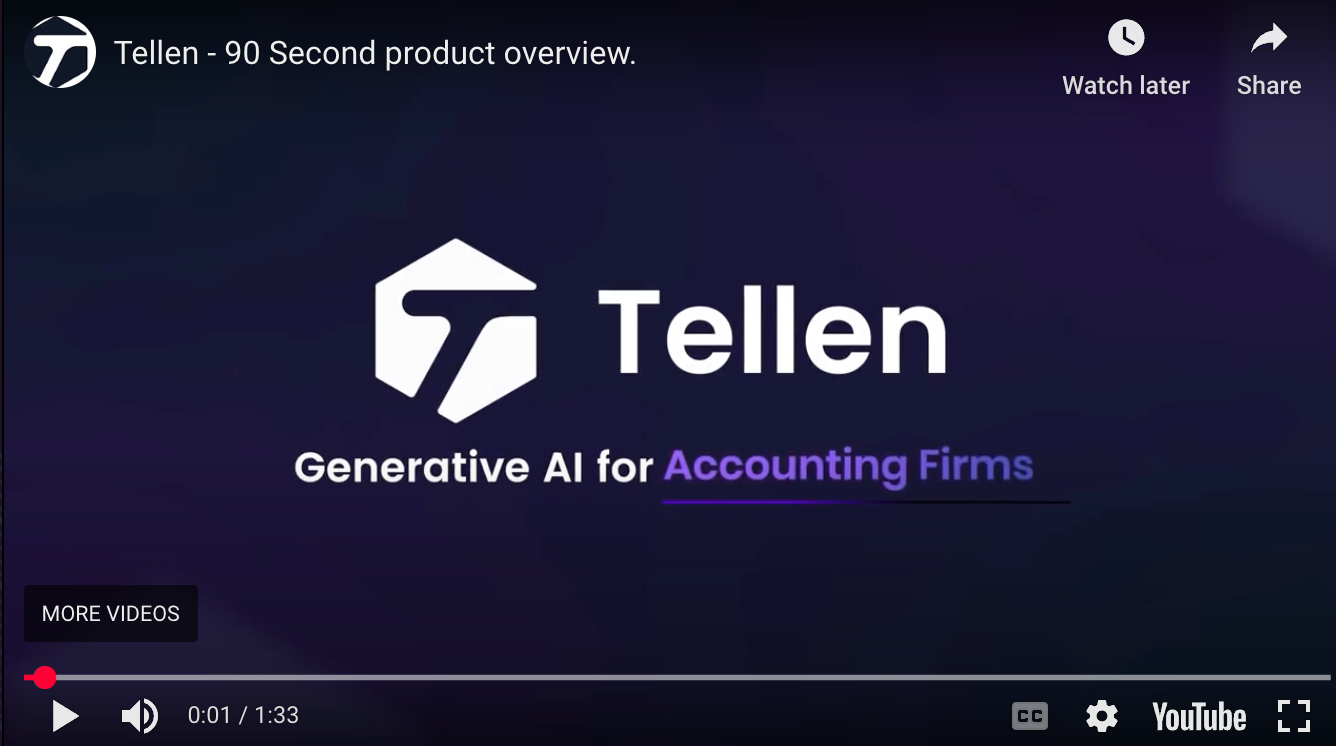 Header image for Tellen 90 Second Product Overview Just Released