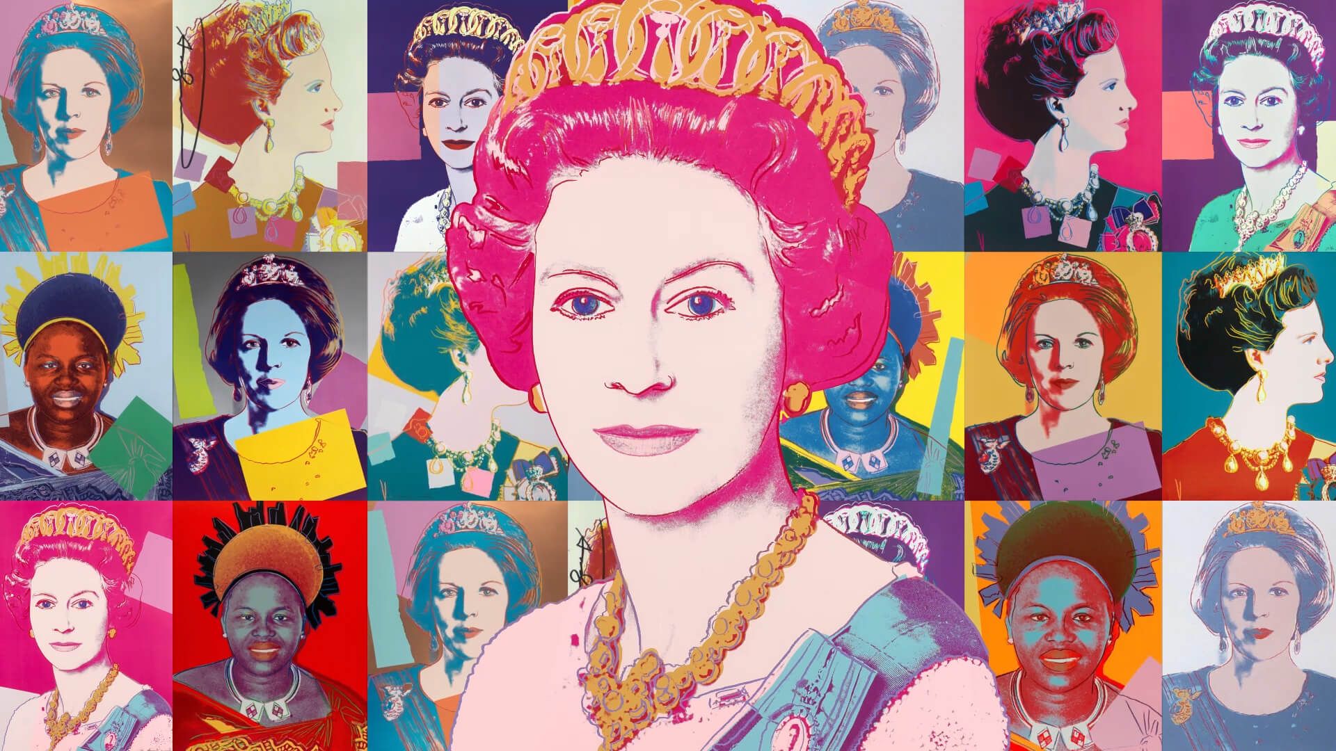 Artcurial — Queen Elizabeth II, Andy Warhol - Motion Design
