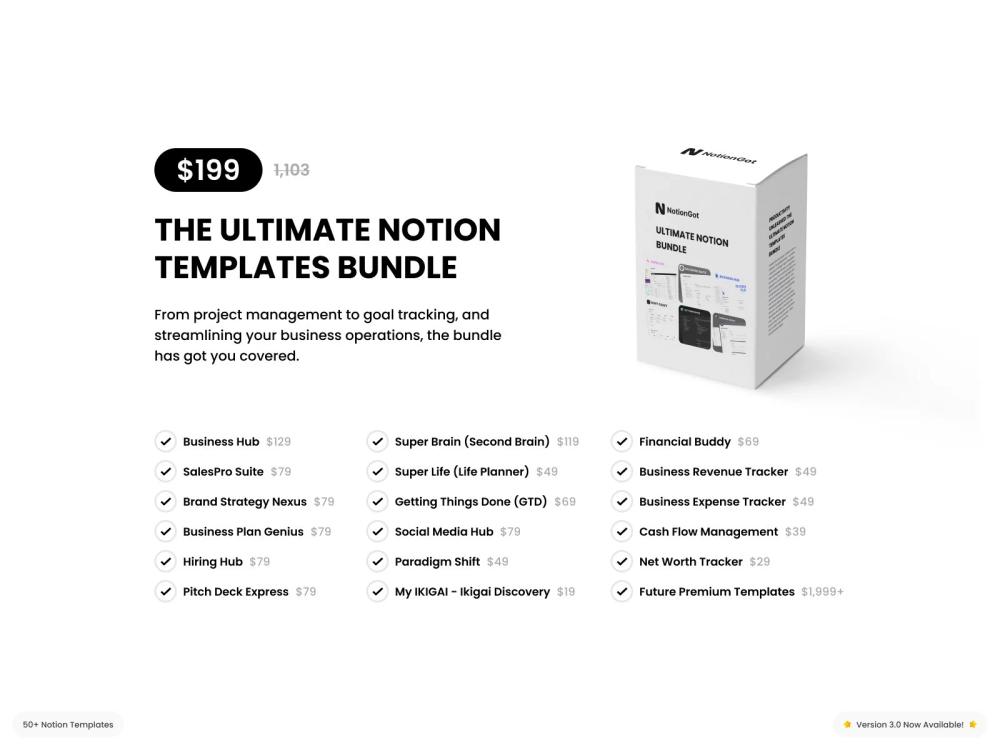 image of Ultimate Notion Bundle​