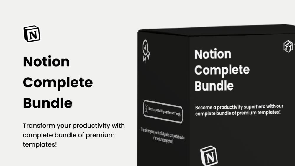 image of Notion Complete Bundle