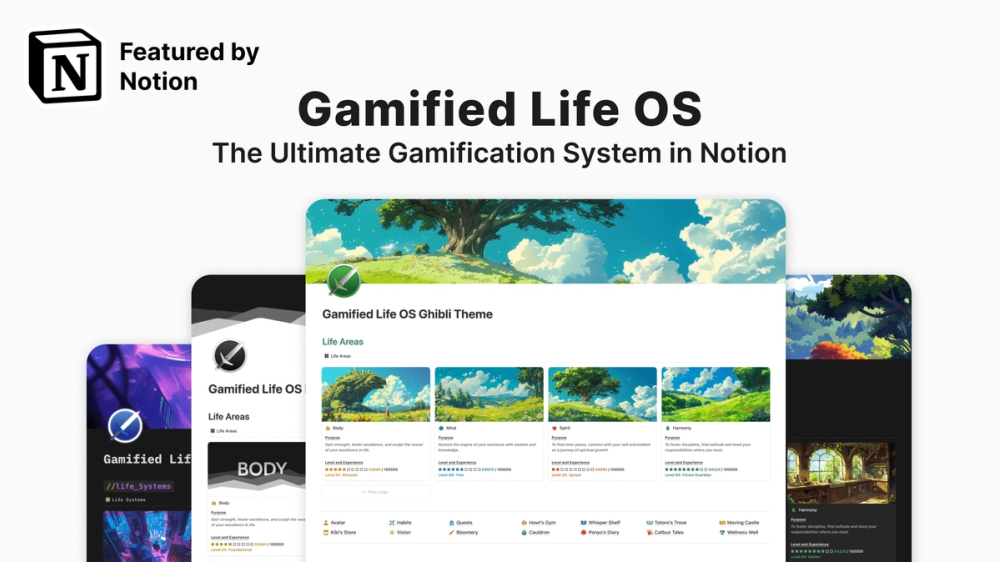 image of Gamified Life OS