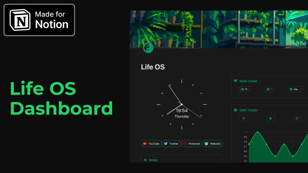 image of Life OS Dashboard