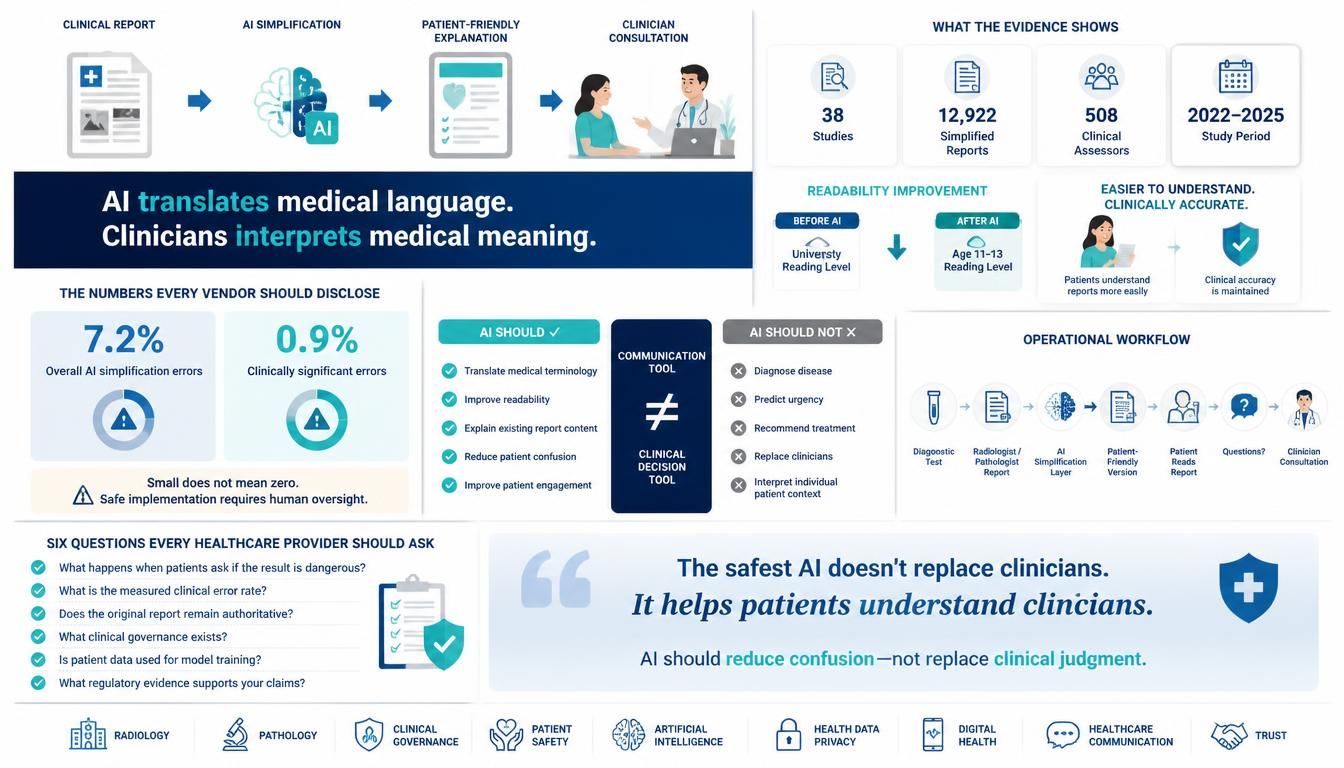 AI for Patient Communication in Diagnostics: What It Can and Cannot Do