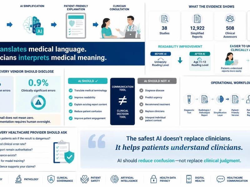 AI for Patient Communication in Diagnostics: What It Can and Cannot Do