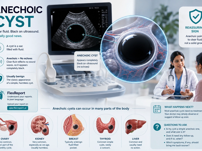Anechoic Cyst: What It Means on Your Ultrasound Report