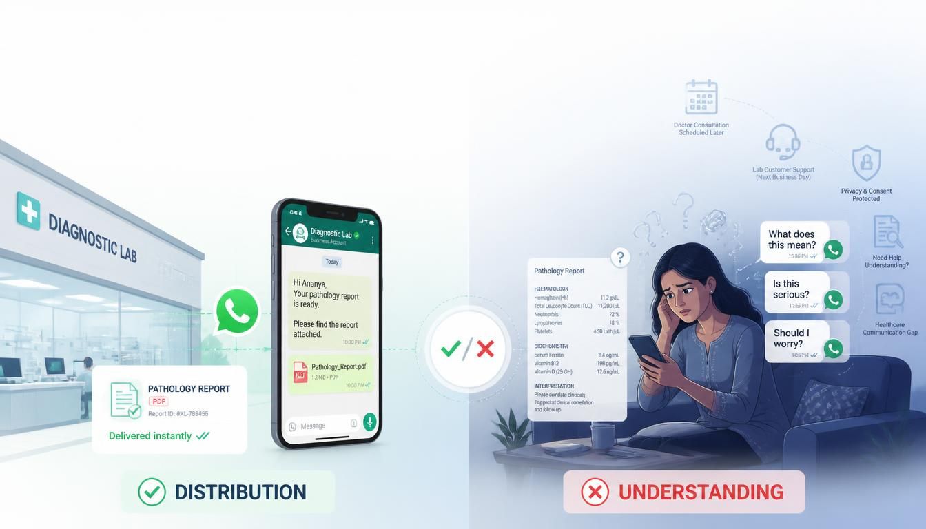 Sending Reports on WhatsApp: What Diagnostic Labs Get Right and Wrong