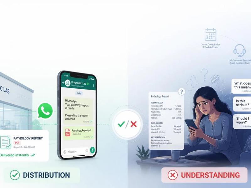 Sending Reports on WhatsApp: What Diagnostic Labs Get Right and Wrong