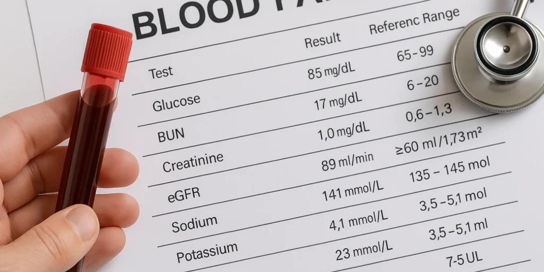 What "Abnormal" looks like in a Blood Test Report